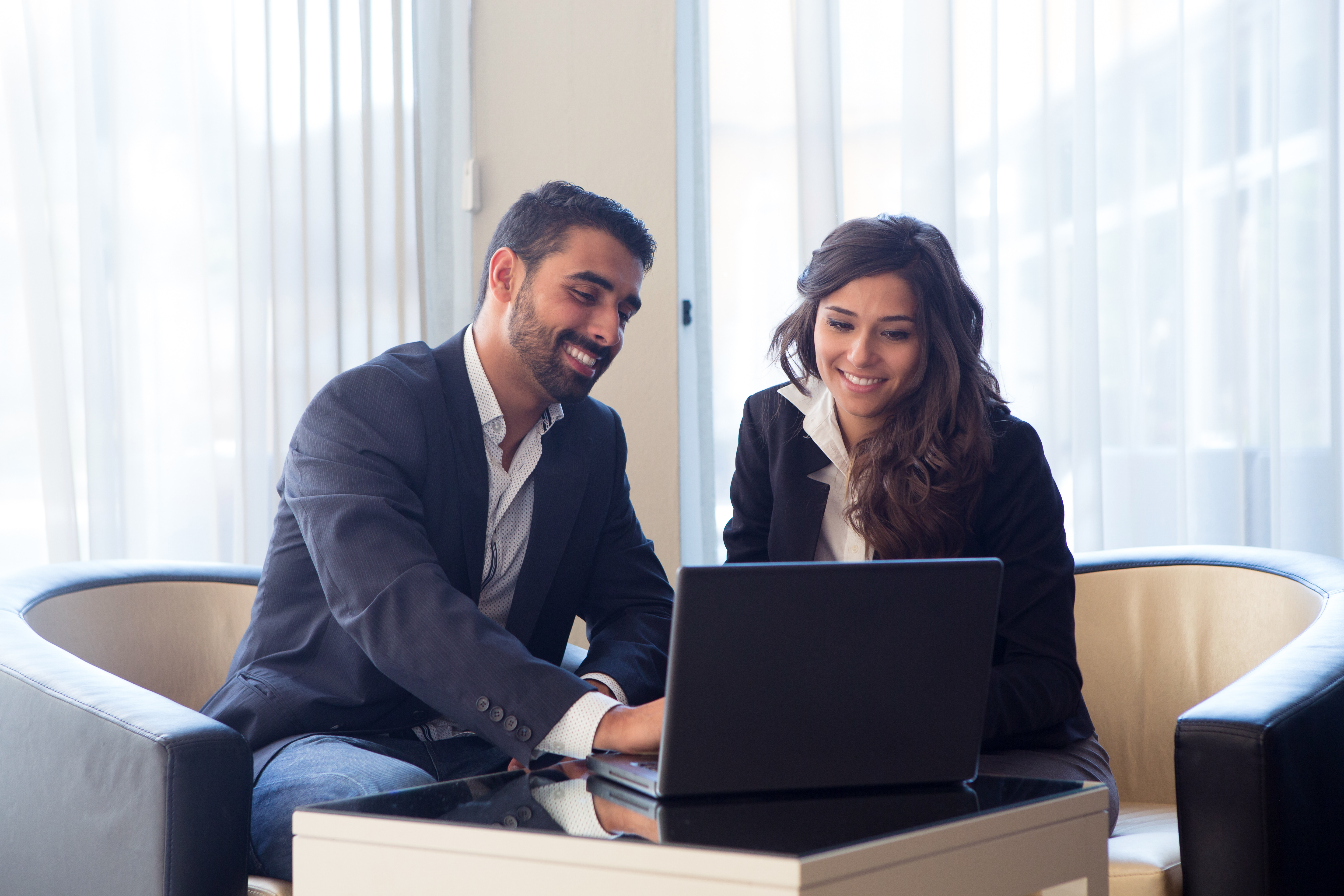 Colleagues collaborating
